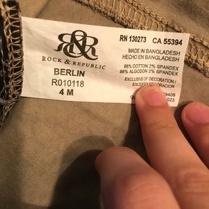 Rock & Republic jeans